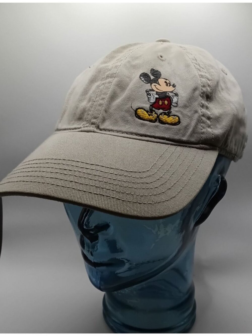 Walt Disney World Mickey Mouse Hat Strap Back Adjustable Curved Brim